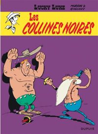 Couverture du livre Les Collines noires - Rene Goscinny - Morris 