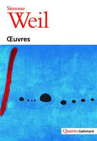 Couverture du livre Œuvres - Simone Weil