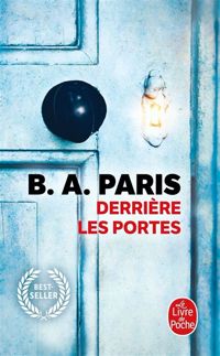 Couverture du livre Derrière les portes - B A Paris