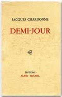 Couverture du livre Demi-jour - Jacques Chardonne