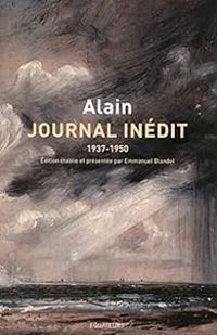  Alain - Journal inédit