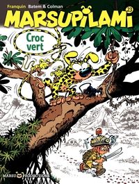 Couverture du livre Croc vert - Andre Franquin - Batem  - Stephane Colman