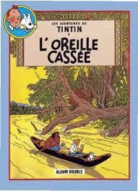 Couverture du livre L'oreille cassée / Coke en stock - Herge 