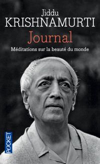 Couverture du livre Journal - Jiddu Krishnamurti