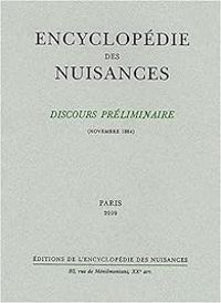 Jaime Semprun - Discours préliminaire de l'encyclopédie des nuisances 