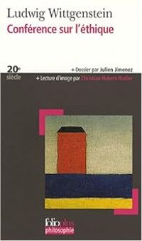 Couverture du livre Conférence sur l'éthique  - Ludwig Wittgenstein