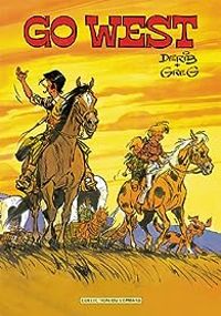 Couverture du livre Go west : Une histoire du journal Tintin - Greg  - Derib 