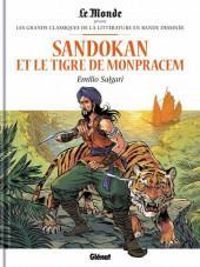 Couverture du livre Sandokan et le tigre de Mompracem  - Stefano Enna - Nico Tamburo