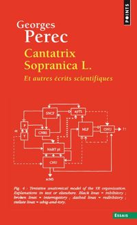 Couverture du livre Cantatrix sopranica L. . Et autres écrits scientif - Georges Perec