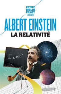 Couverture du livre La Relativité - Albert Einstein