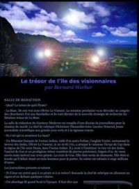 Couverture du livre Le trésor de l’île des visionnaires - Bernard Werber