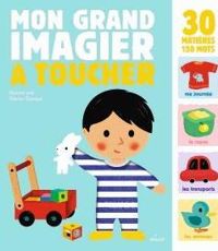 Couverture du livre Mon grand imagier à toucher - Xavier Deneux