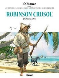 Couverture du livre Robinson Crusoé  - Christophe Lemoine