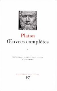 Couverture du livre Platon : Oeuvres complètes - Platon 