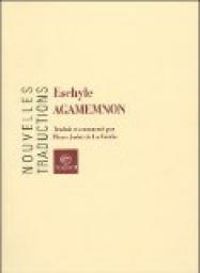 Couverture du livre Agamemnon - Eschyle 