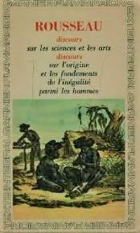 Couverture du livre Discours sur l'origine et les fondements de l'inégalité parmi les hommes  - Jean Jacques Rousseau