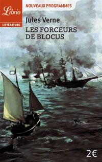 Couverture du livre Les forceur de blocus - Jules Verne