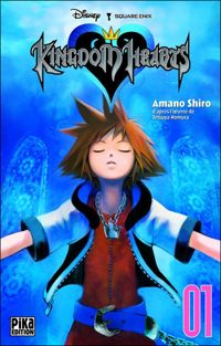 Couverture du livre Kingdom Hearts T01 - Shiro Amano - Tetsuya Nomura