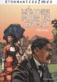 Couverture du livre Mémoire pour un avocat - Octave Mirbeau