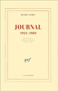 Couverture du livre Journal, 1922-1989 - Michel Leiris