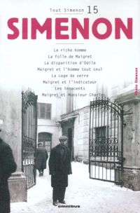 Georges Simenon - Tout Simenon, tome 15 