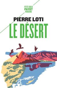 Couverture du livre Le désert  - Pierre Loti