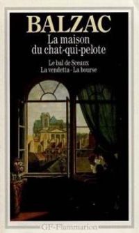 Couverture du livre La maison du Chat - Honore De Balzac