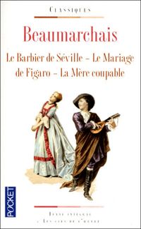 Couverture du livre Le barbier de Séville  - Beaumarchais 