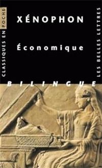 Couverture du livre Economique - Xenophon 