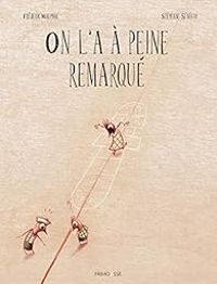 Couverture du livre On l'a à peine remarqué - Frederic Maupome