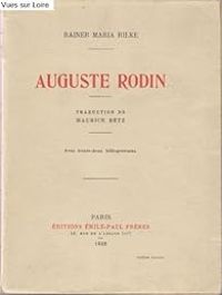 Couverture du livre Auguste Rodin - Rainer Maria Rilke