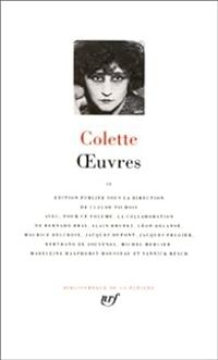 Couverture du livre Colette : Oeuvres - Sidonie Gabrielle Colette