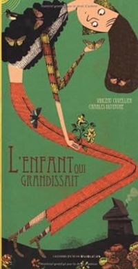 Couverture du livre L'enfant qui grandissait - Vincent Cuvellier