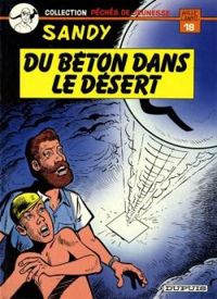 Couverture du livre Sandy : Du béton dans le désert - Willy Lambil