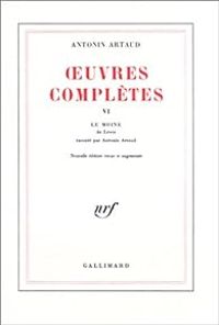 Couverture du livre Oeuvres complètes - Antonin Artaud