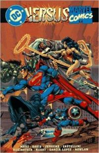 Couverture du livre DC Versus Marvel Comics - Peter David - Ron Marz