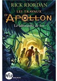 Couverture du livre Le labyrinthe de feu - Rick Riordan - Mona De Pracontal