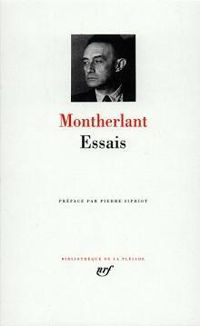 Couverture du livre Montherlant - Henry De Montherlant