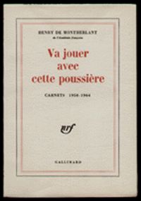 Couverture du livre Carnets (1958-1964)  - Henry De Montherlant