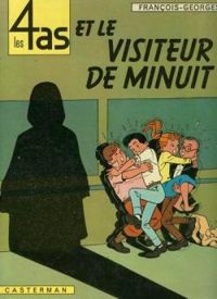 Couverture du livre Les 4 as et le visiteur de minuit - Georges Chaulet - Francois Craenhals