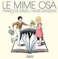 Couverture du livre Le mime osa - Francois David