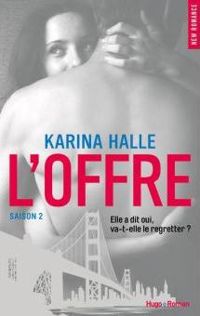 Couverture du livre L'offre - saison 2 - Karina Halle