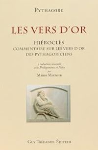  Pythagore - Mario Meunier - Les Vers d'or 