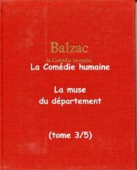 Couverture du livre La Muse du département - Honore De Balzac