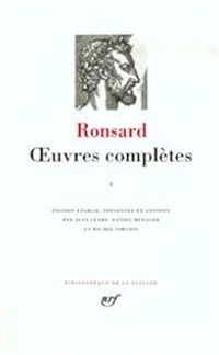 Couverture du livre Oeuvres complètes - Pierre De Ronsard