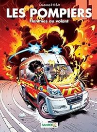 Couverture du livre Flammes au volant - Christophe Cazenove - Stedo 