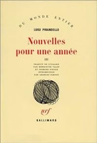 Couverture du livre Nouvelles pour une année 03 - Luigi Pirandello