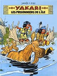 Couverture du livre Prisonniers de l'île (Les) - Derib  - Job 