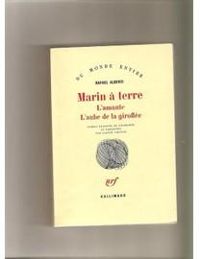 Couverture du livre Marin à terre  - Rafael Alberti