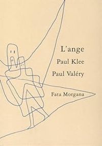 Couverture du livre L'ange - Paul Valery - Paul Klee